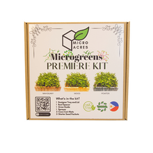 Load image into Gallery viewer, Premiere Microgreens Starter Kit (PEWTER DESIGN B)