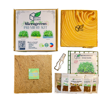 Load image into Gallery viewer, PREMIERE Microgreens Starter Kit (WOOD DESIGN A)