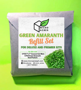 Green Amaranth Seedmat Refill Set